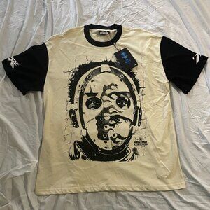 NWT XL Jason Black and White HellStar Graphic Sports T-Shirt